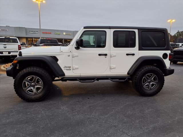 used 2018 Jeep Wrangler Unlimited car, priced at $19,500