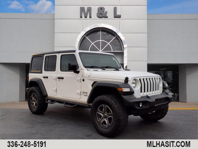 used 2018 Jeep Wrangler Unlimited car, priced at $20,800