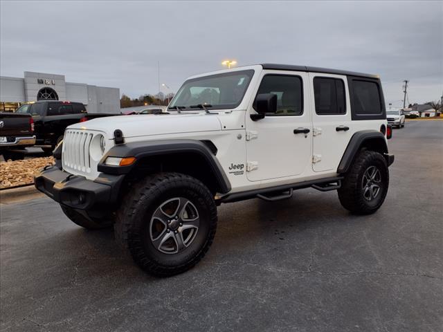 used 2018 Jeep Wrangler Unlimited car, priced at $19,500