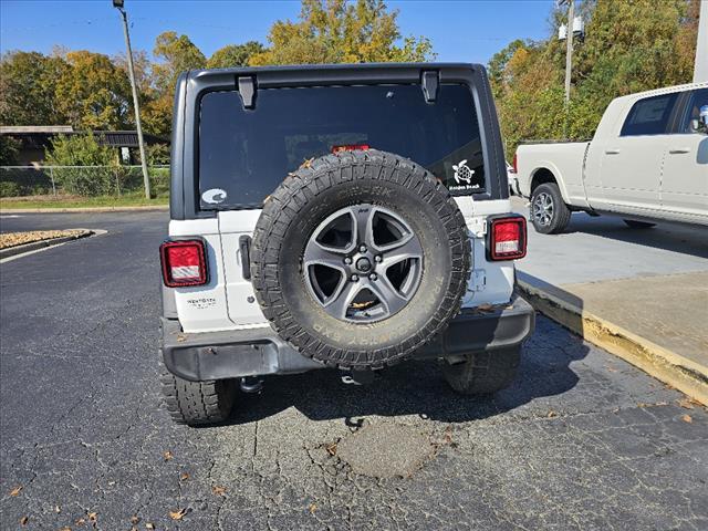 used 2018 Jeep Wrangler Unlimited car, priced at $21,000