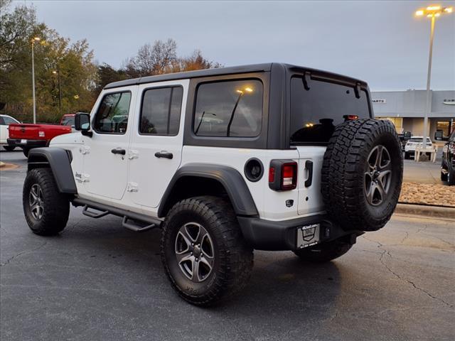 used 2018 Jeep Wrangler Unlimited car, priced at $19,500