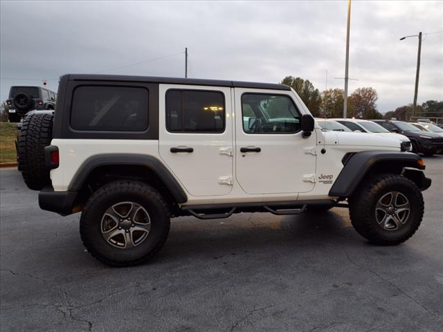 used 2018 Jeep Wrangler Unlimited car, priced at $19,500