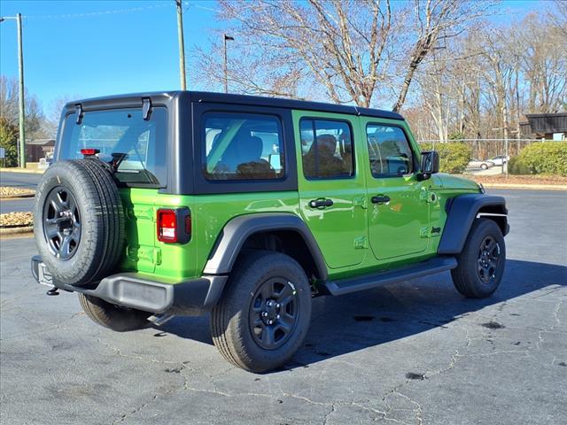 new 2025 Jeep Wrangler car, priced at $40,618