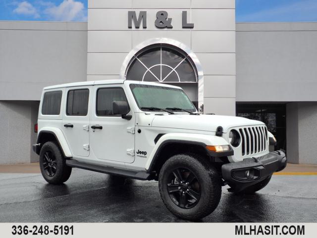 used 2021 Jeep Wrangler Unlimited car, priced at $35,500