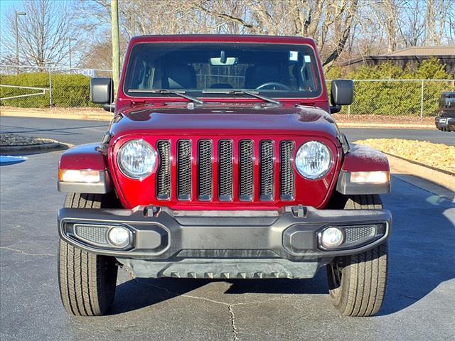 used 2021 Jeep Wrangler Unlimited car, priced at $33,000