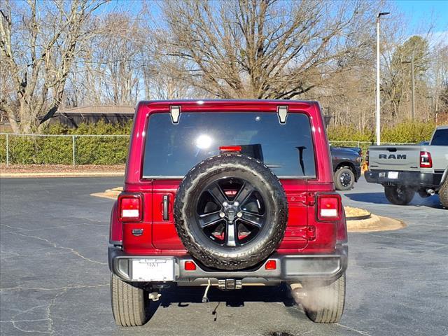 used 2021 Jeep Wrangler Unlimited car, priced at $33,000