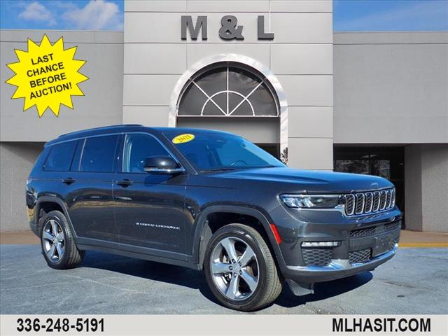 used 2021 Jeep Grand Cherokee L car, priced at $29,500