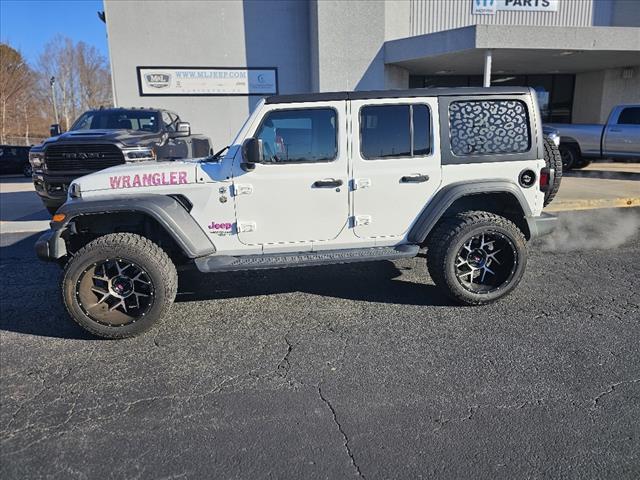 used 2020 Jeep Wrangler Unlimited car, priced at $25,000