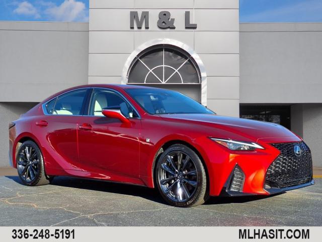 used 2022 Lexus IS 350 car, priced at $38,750