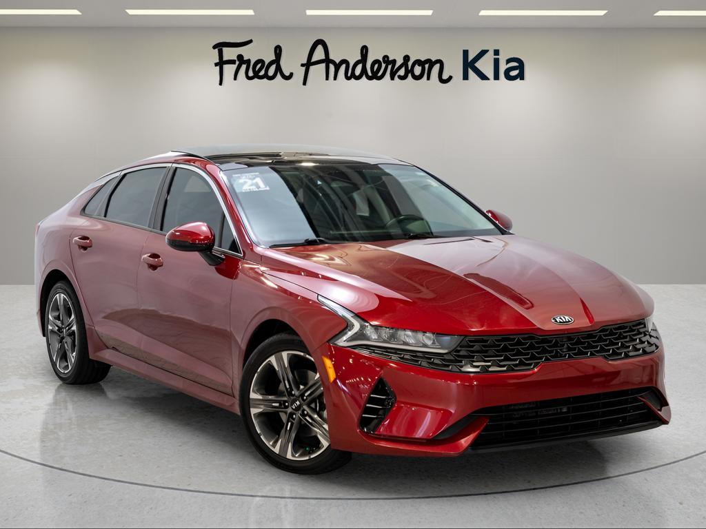 used 2021 Kia K5 car, priced at $21,654