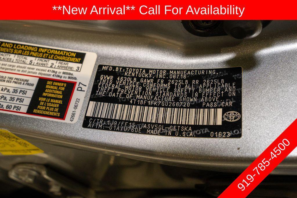 used 2016 Toyota Camry car, priced at $10,796