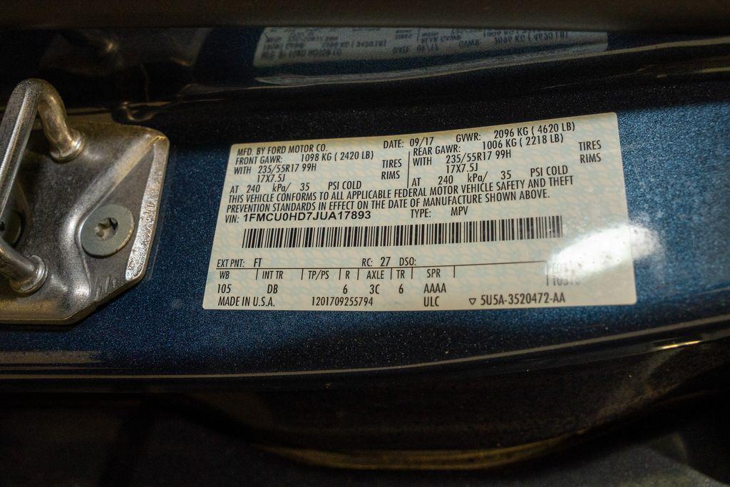 used 2018 Ford Escape car, priced at $13,488