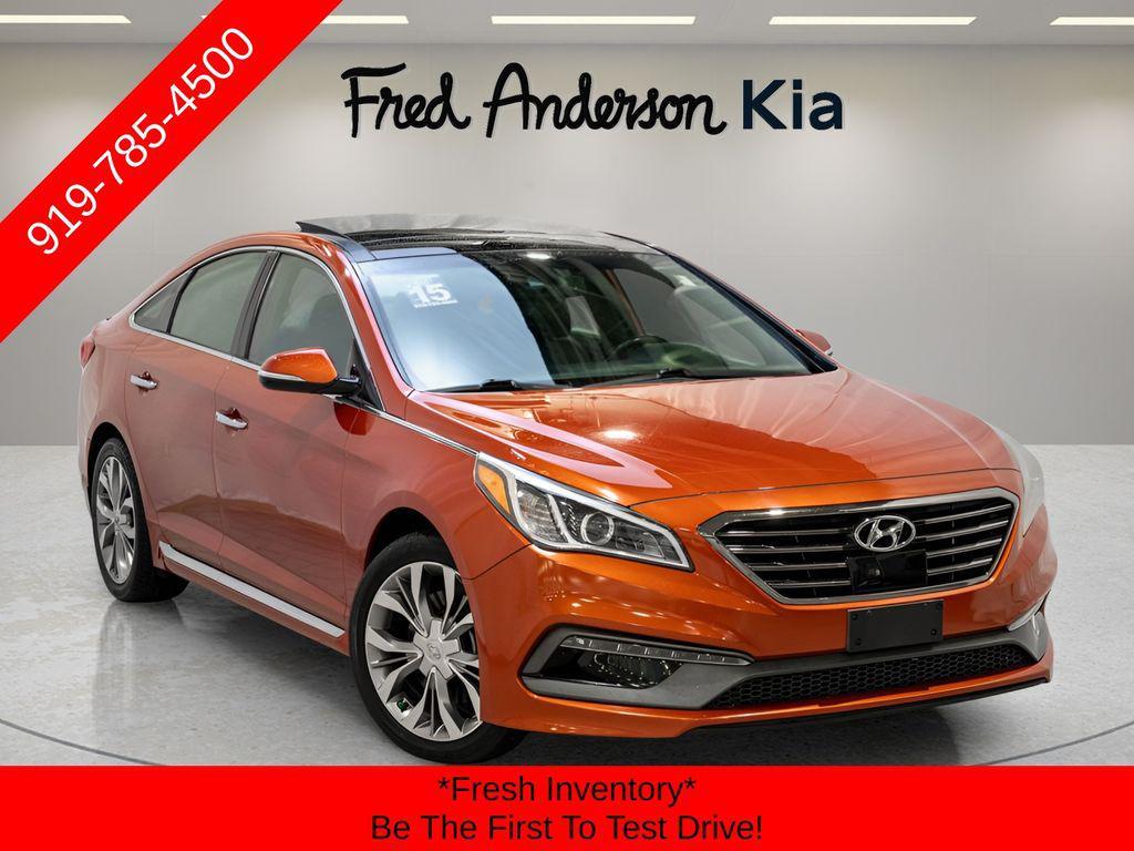used 2015 Hyundai Sonata car, priced at $11,695