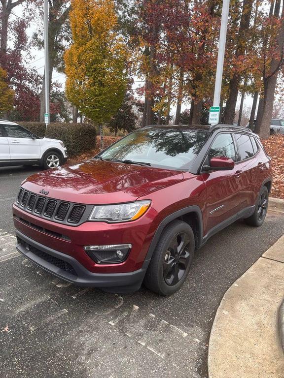 used 2021 Jeep Compass car, priced at $17,326