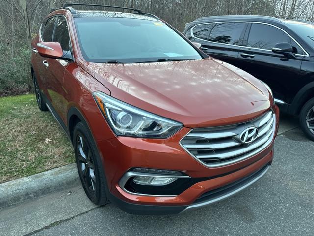 used 2017 Hyundai Santa Fe Sport car, priced at $15,524