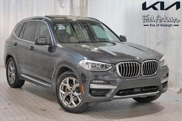 used 2020 BMW X3 car, priced at $25,816