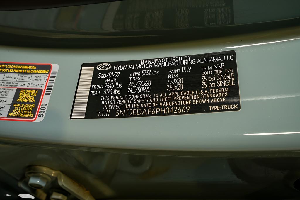 used 2023 Hyundai SANTA CRUZ car, priced at $25,688