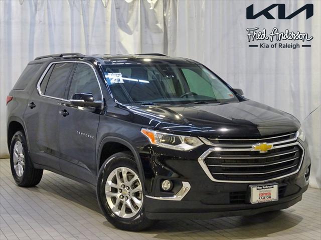 used 2021 Chevrolet Traverse car, priced at $29,201