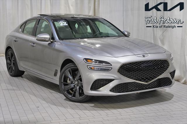 used 2022 Genesis G70 car, priced at $34,140