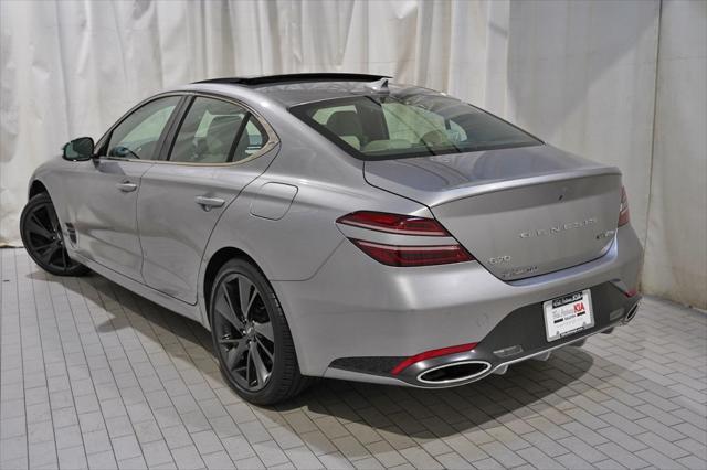 used 2022 Genesis G70 car, priced at $34,140