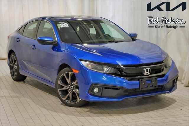 used 2020 Honda Civic car, priced at $19,094