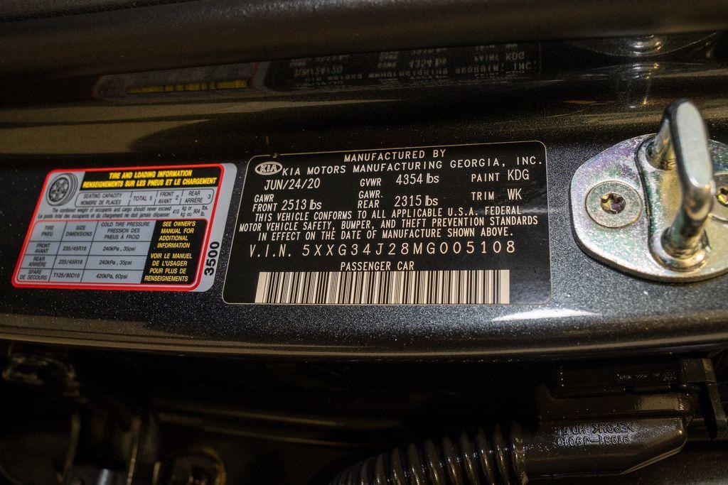 used 2021 Kia K5 car, priced at $16,622