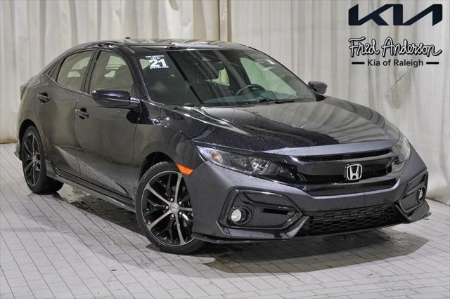 used 2021 Honda Civic car, priced at $19,464