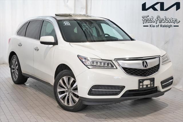 used 2016 Acura MDX car, priced at $16,665