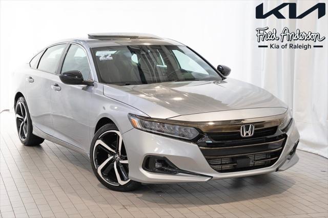 used 2022 Honda Accord car, priced at $29,179