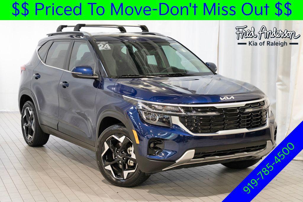 used 2024 Kia Seltos car, priced at $25,653