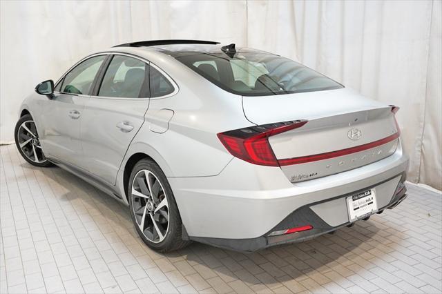 used 2021 Hyundai Sonata car, priced at $19,583