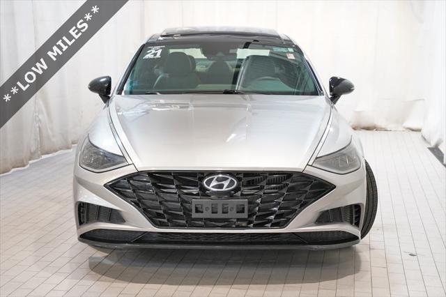 used 2021 Hyundai Sonata car, priced at $17,349