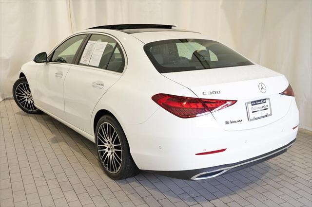 used 2024 Mercedes-Benz C-Class car, priced at $39,738