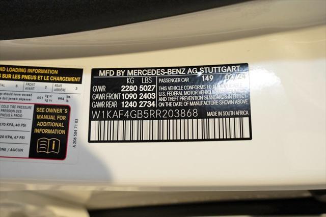 used 2024 Mercedes-Benz C-Class car, priced at $39,738
