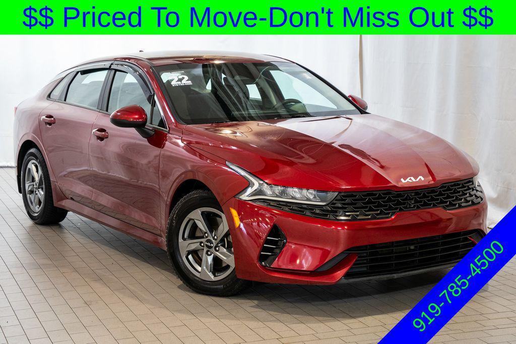 used 2022 Kia K5 car, priced at $18,490