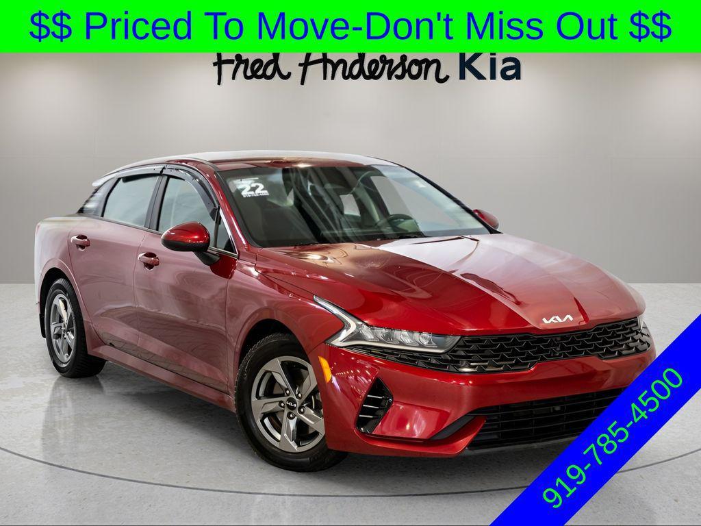 used 2022 Kia K5 car, priced at $17,495