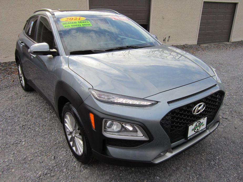 used 2021 Hyundai Kona car, priced at $18,995