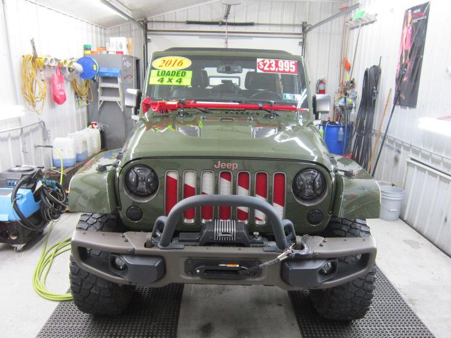 used 2016 Jeep Wrangler Unlimited car, priced at $23,995