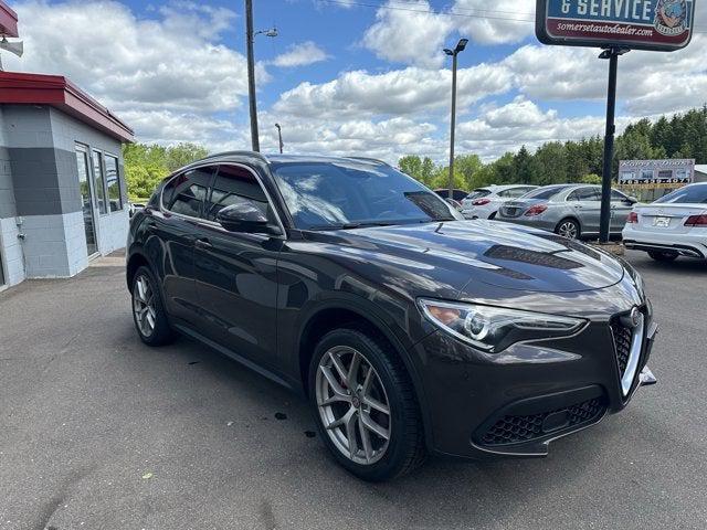 used 2018 Alfa Romeo Stelvio car, priced at $15,488