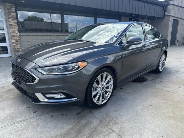 used 2017 Ford Fusion car, priced at $15,988