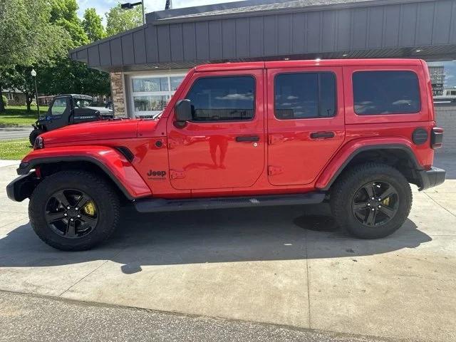 used 2021 Jeep Wrangler Unlimited car, priced at $31,990