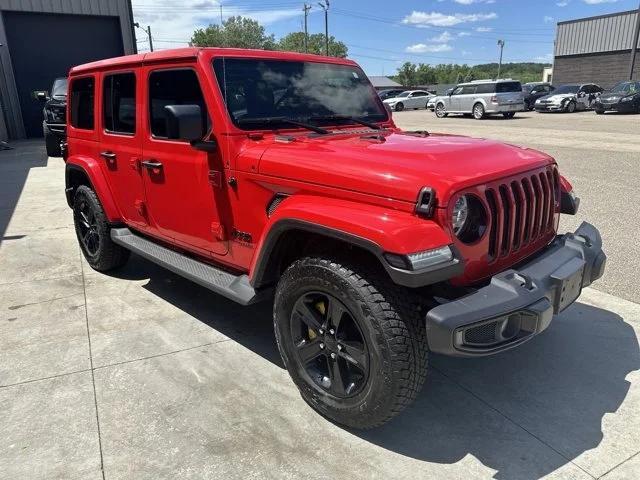 used 2021 Jeep Wrangler Unlimited car, priced at $31,990