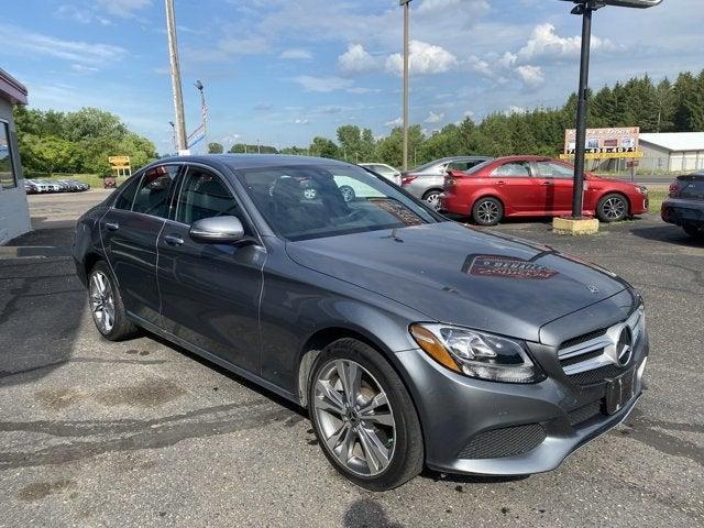 used 2018 Mercedes-Benz C-Class car, priced at $24,990