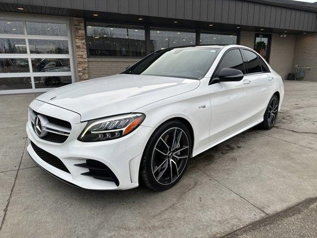 used 2019 Mercedes-Benz AMG C 43 car, priced at $31,990