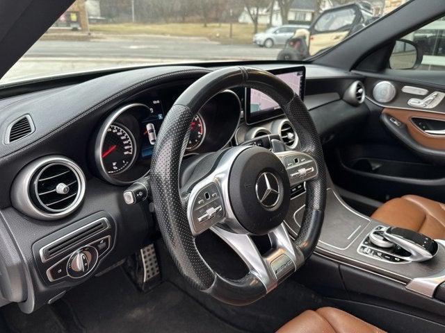 used 2019 Mercedes-Benz AMG C 43 car, priced at $31,990