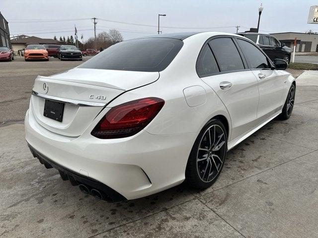 used 2019 Mercedes-Benz AMG C 43 car, priced at $31,990