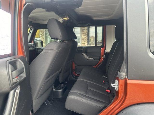 used 2014 Jeep Wrangler Unlimited car, priced at $18,488