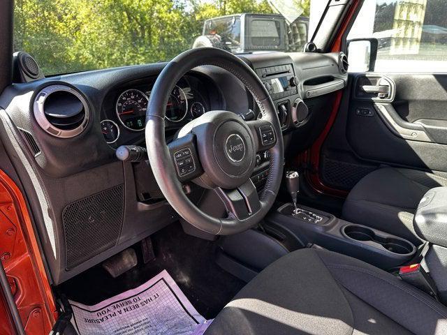 used 2014 Jeep Wrangler Unlimited car, priced at $18,488