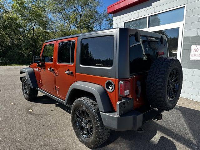used 2014 Jeep Wrangler Unlimited car, priced at $18,488