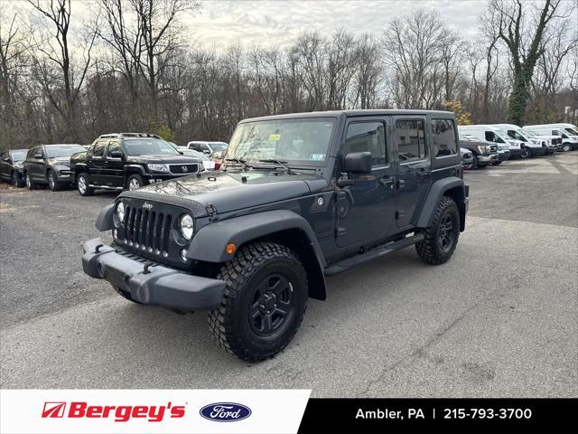 used 2016 Jeep Wrangler Unlimited car, priced at $22,750